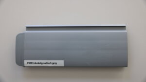 Schwimmbad Ersatzrollladen PVC Ersatzlamellen 6,0 x 3,0 m dunkelgrau