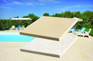 OLYMPIA Terrassenfliesen für Sparta-Beckenrandsteine 500 x 500 x 35 mm