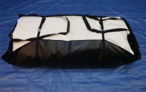 WaluTec Modulareres, aufblasbares Pool Baustellenzelt