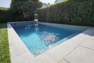 Beckenrandstein Naturstein Modena Rechteckiges Becken Komplettset