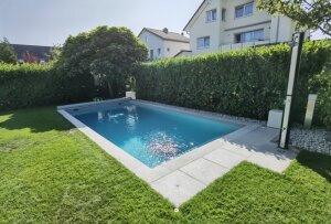 Beckenrandstein Naturstein Modena Rechteckiges Becken Komplettset