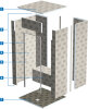 LUX ELEMENTS® Spa-Dusche 1400 x 1400 x 2200 mm