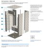 LUX ELEMENTS® Spa-Dusche 1400 x 1400 x 2200 mm
