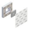 LUX ELEMENTS® Dampfeinlassplatte 390x390x30 mm