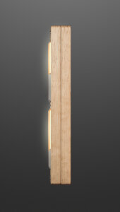 Luggah Saunauhr Sanduhr beleuchtet