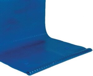 Solarabdeckung Luftpolster Abdeckplane Rechteckbecken 400 µm Energie blau