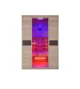 Infrarot Premium Wärmekabine Ruby - Verschiedene Ausführungen - Volles Lichtspektrum - Farblichttherapie - MP3-Player - Bluetooth - 7 Farben LED-Beleuchtung
