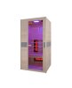 Infrarot Deluxe Wärmekabine Jade - Verschiedene Ausführungen - Volles Lichtspektrum - Farblichttherapie - MP3-Player - Bluetooth - 7 Farben LED-Beleuchtung