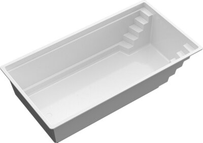 Novacomet Fertigbecken Olympia 620 Ceramicline all inclusive sand