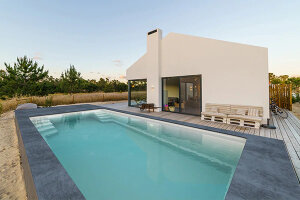 Novacomet Fertigbecken Olympia 620 Ceramicline all inclusive sand