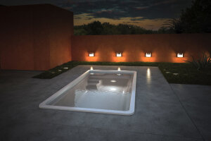 Novacomet Fertigbecken Pico 450 Ceramicline all inclusive sand