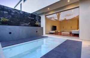 Novacomet Fertigbecken Pico 450 Ceramicline all inclusive sand