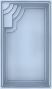 Novacomet Fertigbecken Atlantis 650 Protectorline all inclusive sand