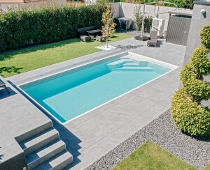 Novacomet Fertigbecken Uranus 750 Protectorline all inclusive sand