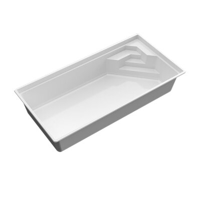 Novacomet Fertigbecken Uranus 750 Ceramicline all inclusive sand