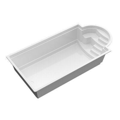 Novacomet Fertigbecken Aquarius 750 Ceramicline all inclusive sand