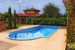 Novacomet Fertigbecken Aquarius 850 Protectorline all inclusive sand