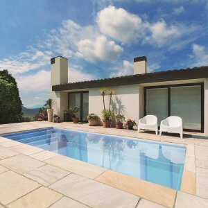 Novacomet Fertigbecken Aphrodite 900 Protectorline all inclusive sand