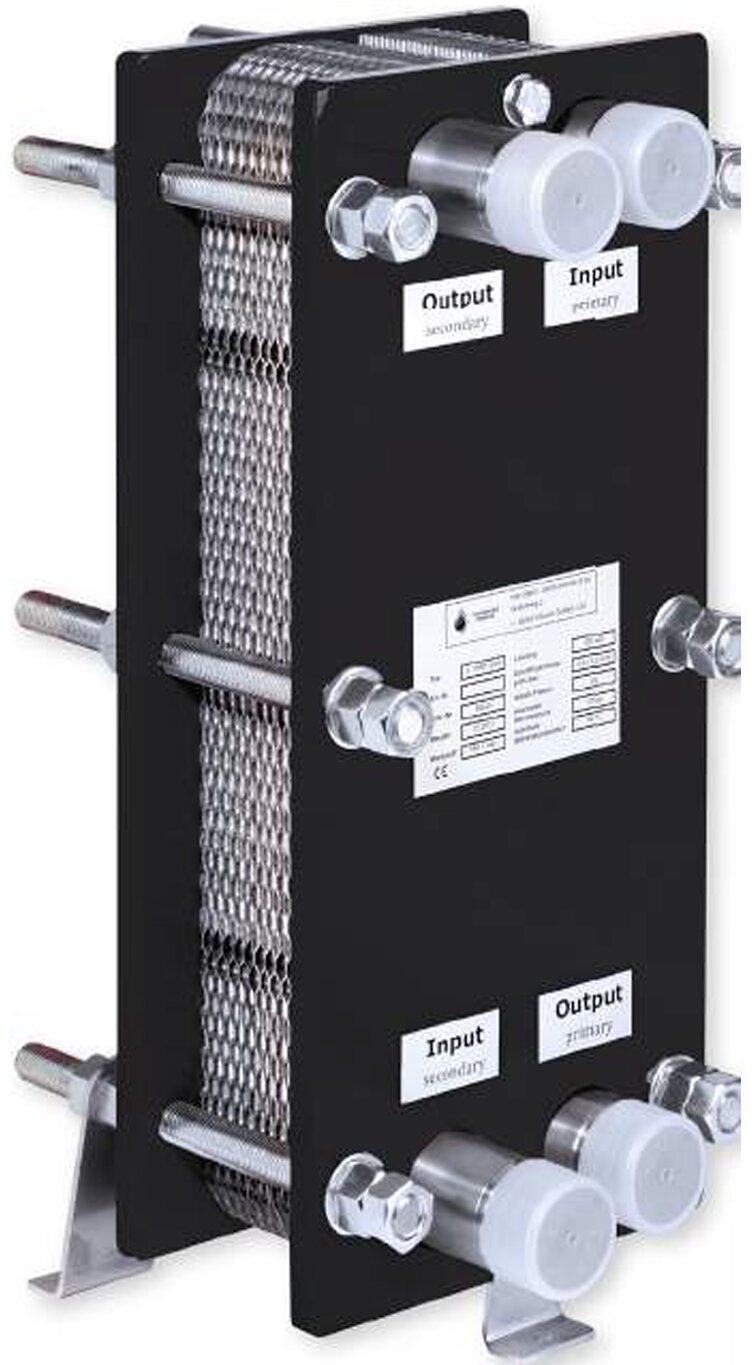 Midas Plattenwärmetauscher Titan 32/23 kW