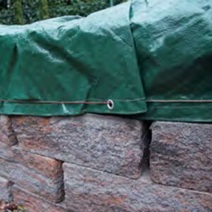 Winter Abdeckplane Oval Schwimmbad PEB