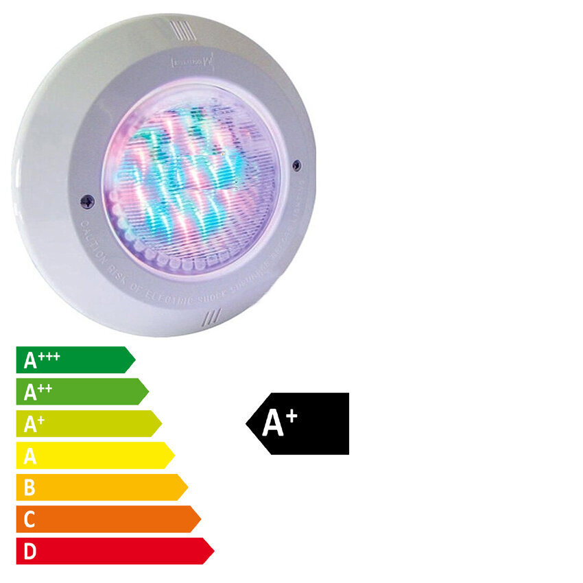 Swim-Tec LED-Unterwasserscheinwerfer Power-Line Combi Weiß und RGB 50 W