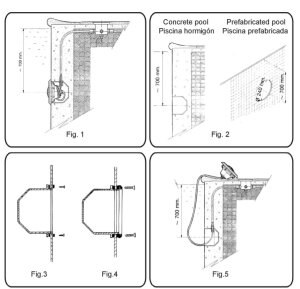 LED-Unterwasserscheinwerfer Power-Line Combi Weiß und RGB 50 W
