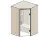 LUX ELEMENTS® Spa-Dusche fünfeckige Grundform 1400 x 1400 x 2200 mm
