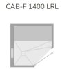 LUX ELEMENTS® Spa-Dusche fünfeckige Grundform 1400 x 1400 x 2200 mm