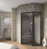 LUX ELEMENTS® Spa-Dusche fünfeckige Grundform 1400 x 1400 x 2200 mm mit Glasfront