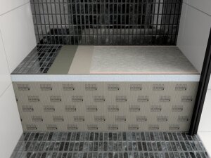 LUX ELEMENTS® Spa-Dusche quadratische Grundform 1400 x 1400 x 2200 mm