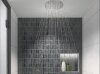 LUX ELEMENTS® Spa-Dusche quadratische Grundform 1400 x 1400 x 2200 mm