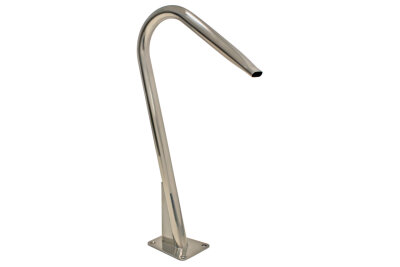 Astralpool Edelstahl Schwallrohr V2A