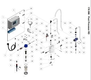 Bayrol Ersatzteil für Poolmanager Flachdichtung...