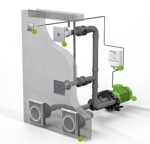 Fluvo Schmalenberger Massagedüse Balance Kunststoff