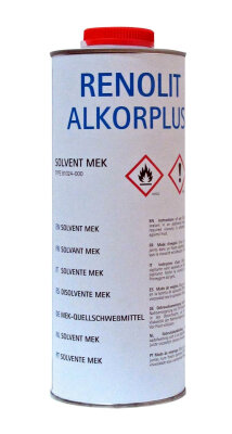 Renolit Alkorplus MEK-Lösungsmittel für Nahtversiegelungen Xtreme und Touch, ein Liter