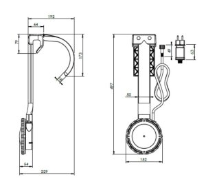Astralpool LED Unterwasserscheinwerfer Einhängescheinwerfer