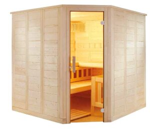 Sentiotec Sauna Basic Corner 195 x 187 x 204 cm