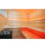 Sentiotec Aussensauna Gartensauna Scala Large 407 x 283 cm