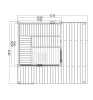 Sentiotec Aussensauna Gartensauna Scala Medium 321 x 283 cm