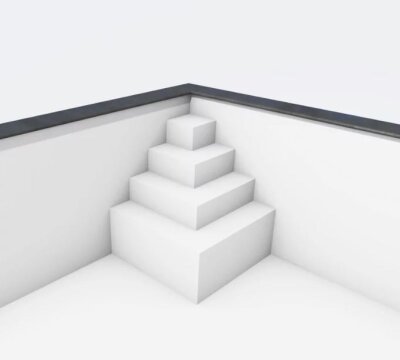 TrendStone Ecktreppe Smart 4-Stufig