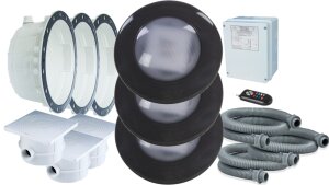 Astralpool Aquasphere Komplett LED RGB Einsatz Für PAR56 Einbaunische Komplettset