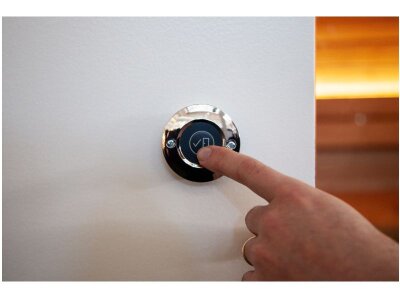 Harvia Türsensor Home  inkl. beleuchteter Taster und Anschlussleitung