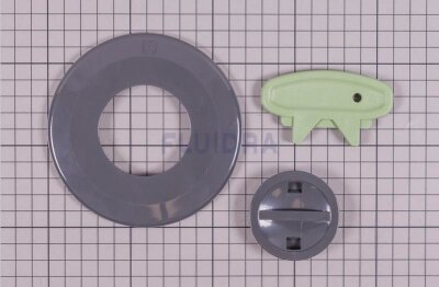 Astral Multiflow Blende mit Deckel und Schlüssel antharzit