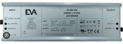 Behncke EVA LED Trafo 185 Watt zum Anschluss von max. 6 Stück R6