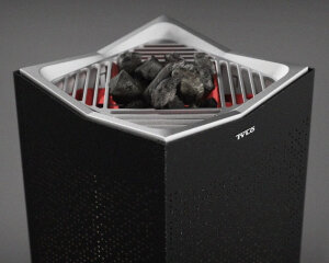 Tylö Crown Elite 6 - 10 kW Saunaofen mit Saunasteuerung Elite Cloud schwarz