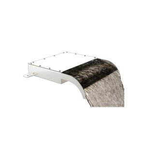 Edelstahl V2A Wasserfall CASCADE 300 mm mit RGB-Beleuchtung