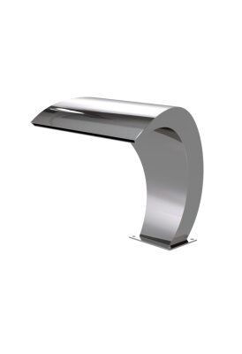 Ideal Eichenwald Schwalldusche Maine V4A | geschwungene Form