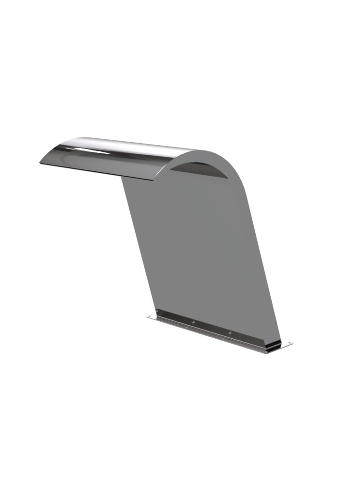 Ideal Eichenwald Schwalldusche Indiana V4A | gerade Form