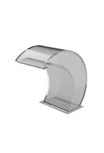 Ideal Eichenwald Schwalldusche Tropic LED Acrylglas | zum Aufdübeln oder einbetonieren