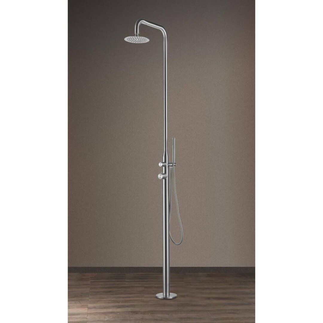 Ideal Eichenwald Kalt- & Warmwasser Gartendusche Juist